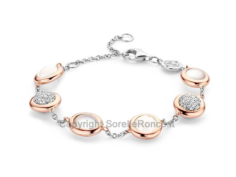 BRACCIALE TI SENTO MILANO IN ARGENTO
