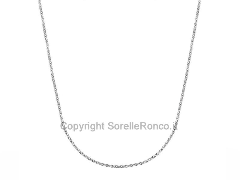CATENA TI SENTO MILANO IN ARGENTO 70 CM