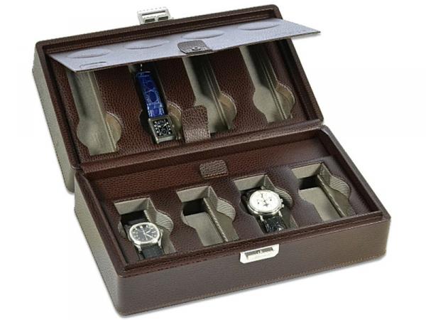 4-4OS - Astuccio Porta Orologi 4+4 OS