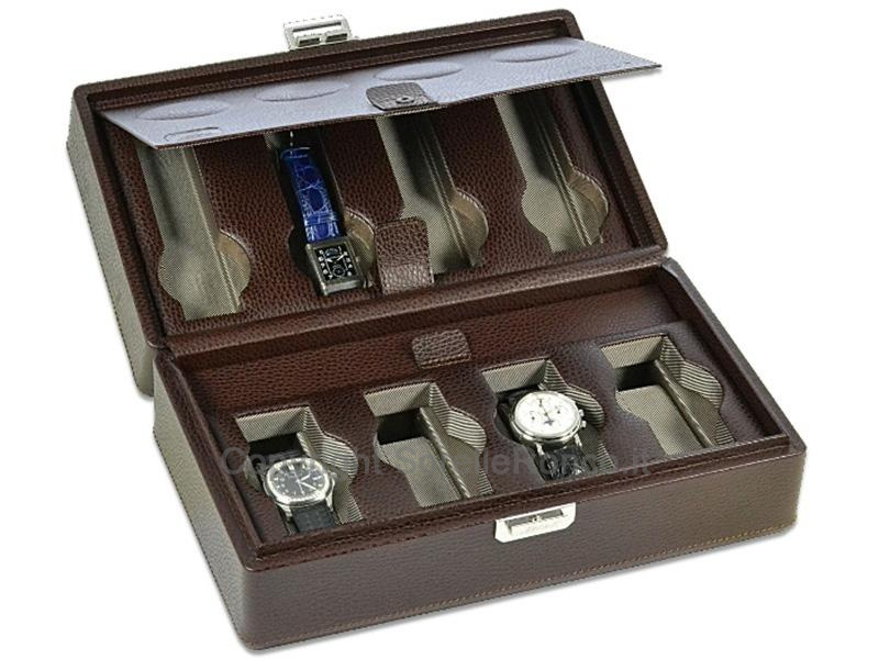 ASTUCCIO PORTA OROLOGI 4+4 OS