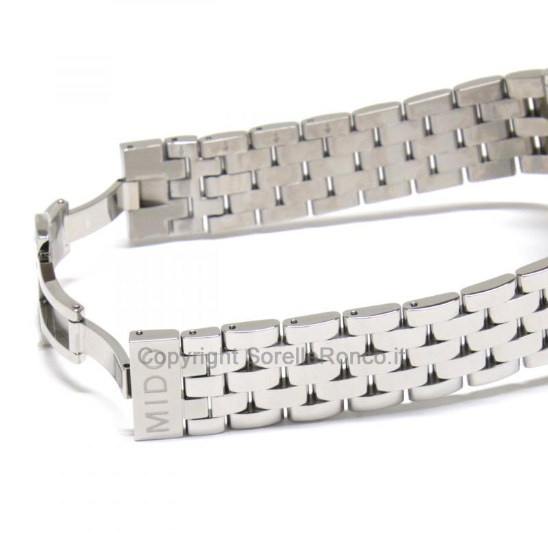 MIDO BARONCELLI NERO 38MM BRACCIALE ACCIAIO