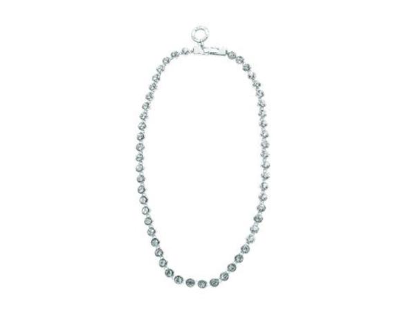 480437 - Collana Ottaviani in Argento con Strass Tondi
