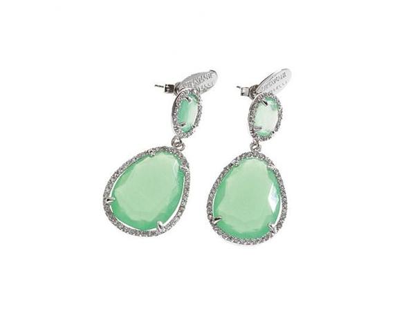 49238 - Orecchini Ottaviani Pendenti Argento e Acquamarina
