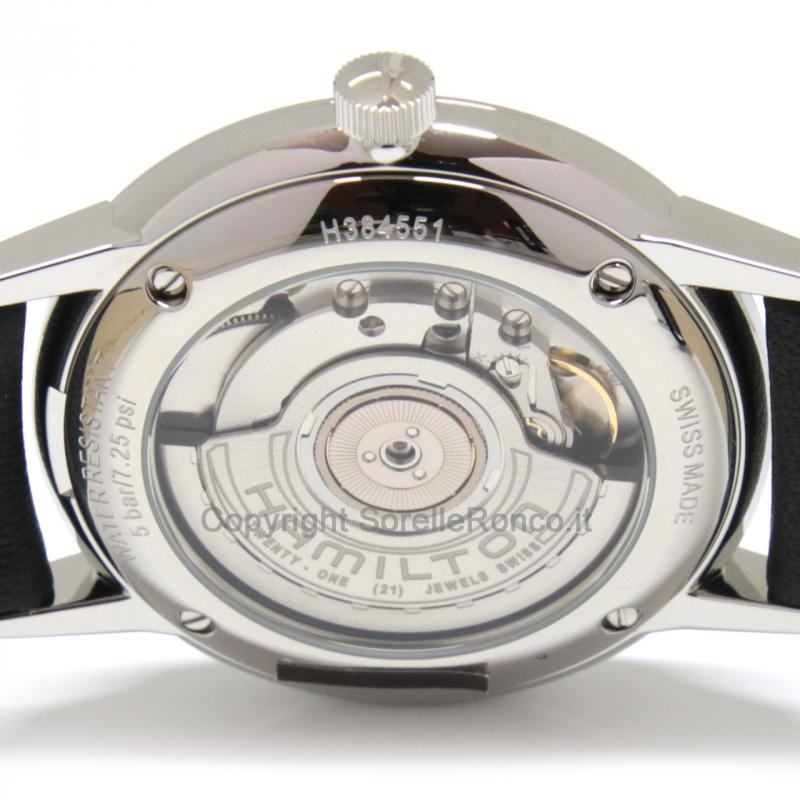 HAMILTON AMERICAN CLASSIC INTRA-MATIC NERO 38MM