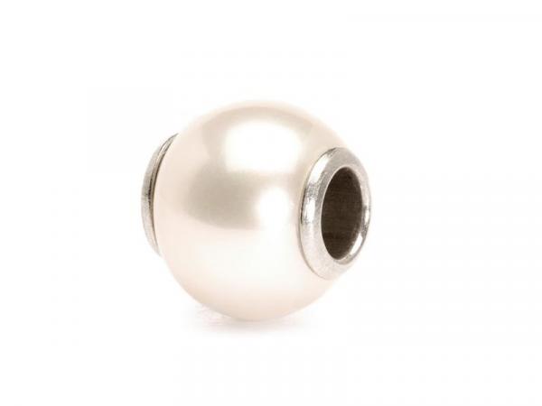 51702 - Beads Perla Bianca Trollbeads