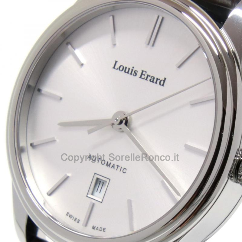 LOUIS ERARD HERITAGE ARGENTO 40MM AUTOMATICO