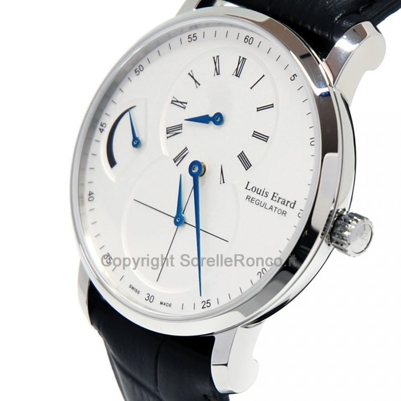 LOUIS ERARD REGOLATORE ARGENTO AUTOMATICO 40MM