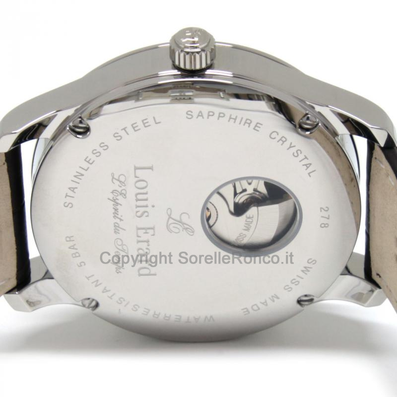 LOUIS ERARD HERITAGE ARGENTO 40MM AUTOMATICO