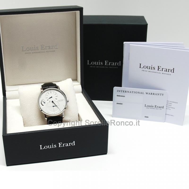 LOUIS ERARD REGOLATORE ARGENTO AUTOMATICO 40MM