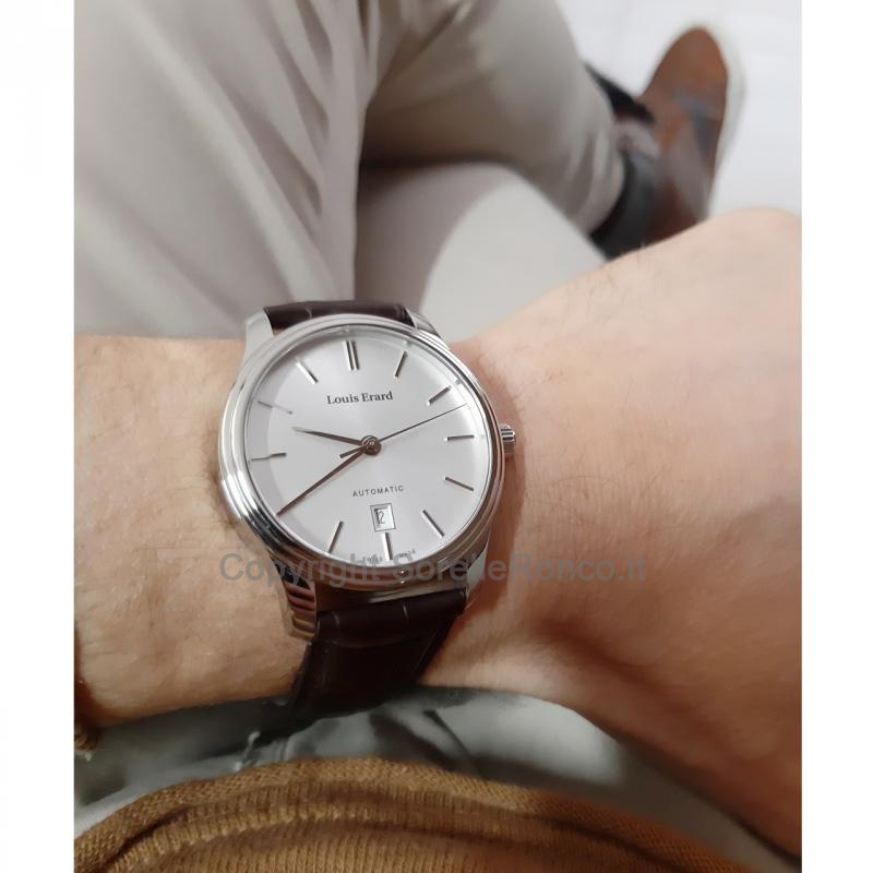 LOUIS ERARD HERITAGE ARGENTO 40MM AUTOMATICO