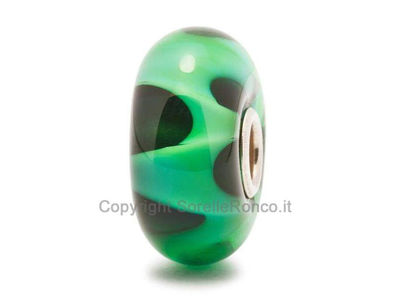 TROLLBEADS DANZA VERDE BEADS IN VETRO