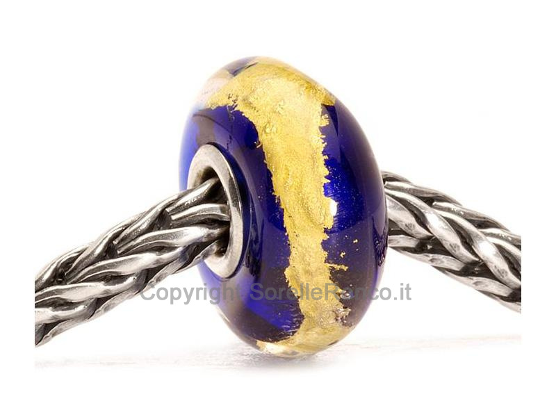 TROLLBEADS CHAKRA GOLA BEADS IN VETRO