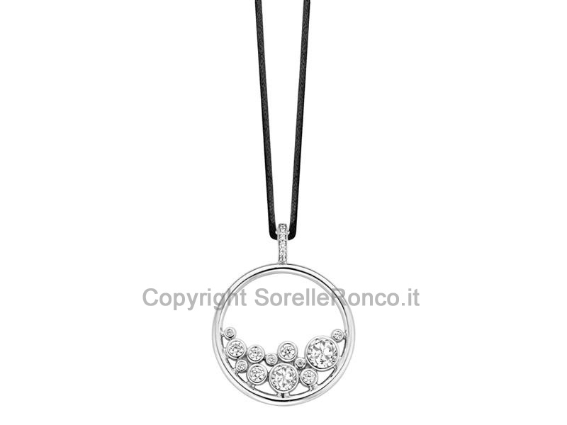 COLLANA CON ZIRCONI TI SENTO MILANO