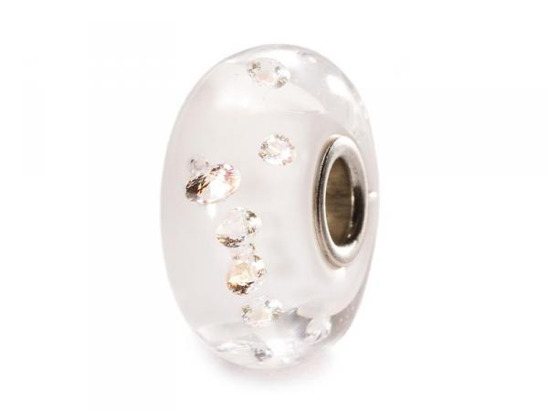 81001 - Beads Diamante Bianco Trollbeads Zirconi