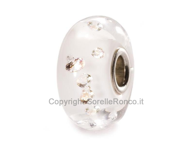 BEADS DIAMANTE BIANCO TROLLBEADS ZIRCONI