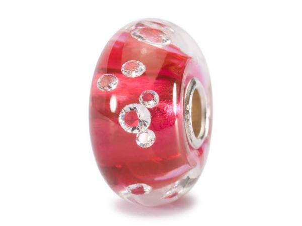 81006 - Beads Diamante Rosa Vetro Murano