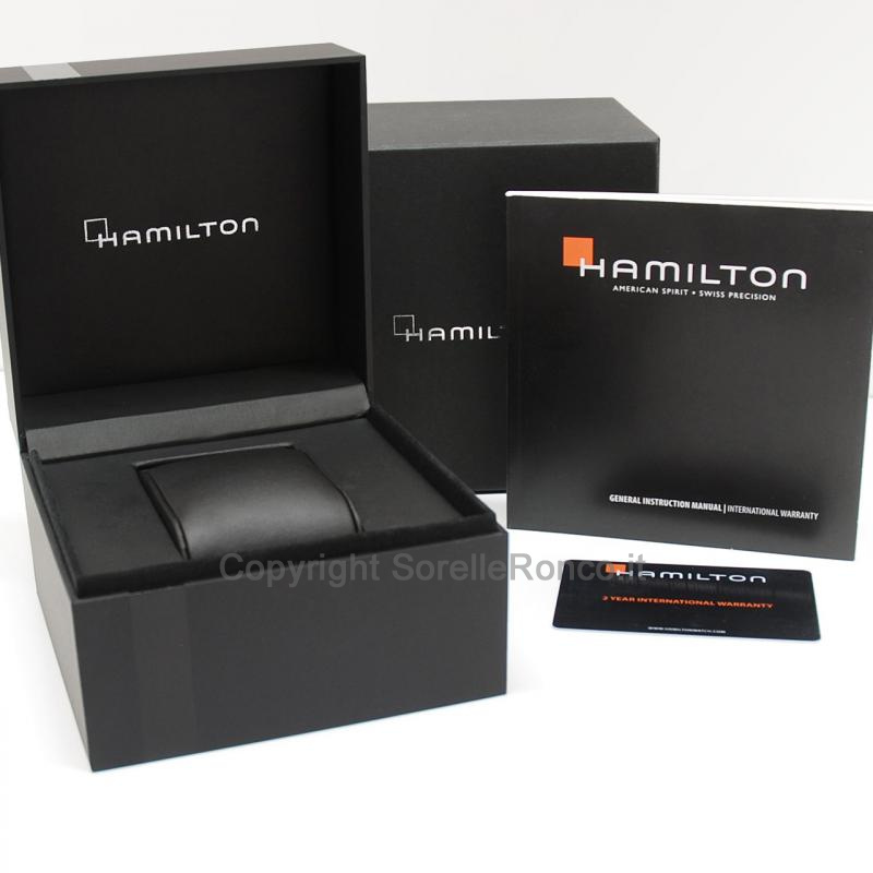 HAMILTON JAZZMASTER GENT QUARZO SILVER 40MM PELLE