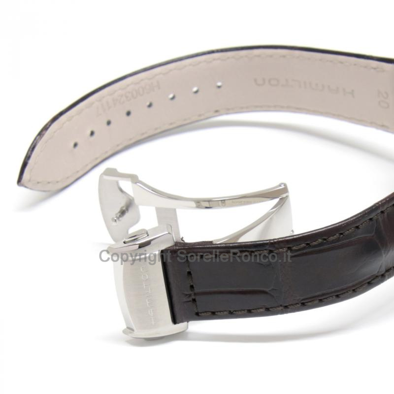 HAMILTON JAZZMASTER GENT QUARZO SILVER 40MM PELLE