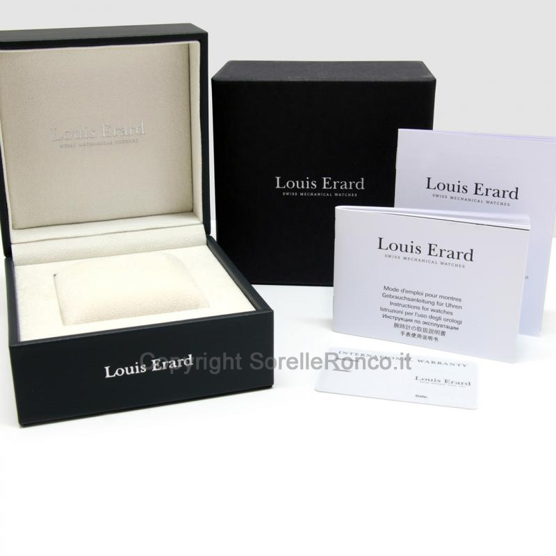 LOUIS ERARD HERITAGE ARGENTO 41MM AUTOMATICO