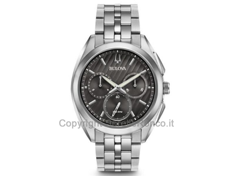 BULOVA CURV DRESS 45MM ACCIAIO 
