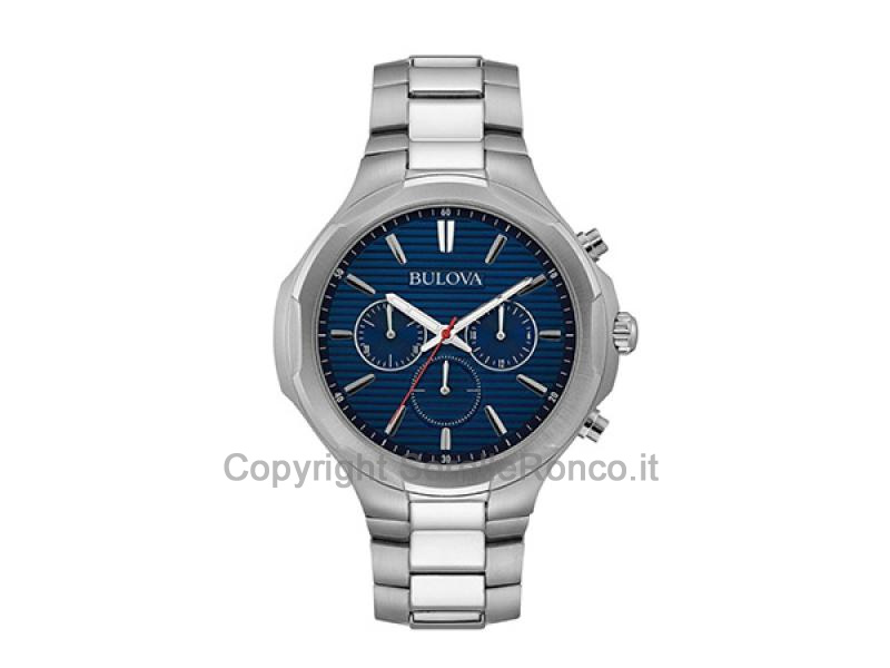 BULOVA MARINE STAR CHRONO BLU 46MM ACCIAIO