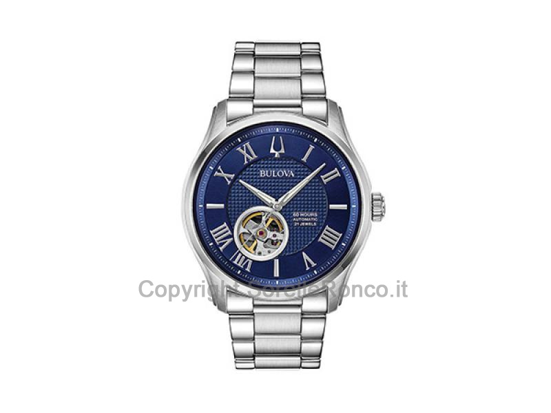 BULOVA WILTON AUTOMATICO BLU 42MM