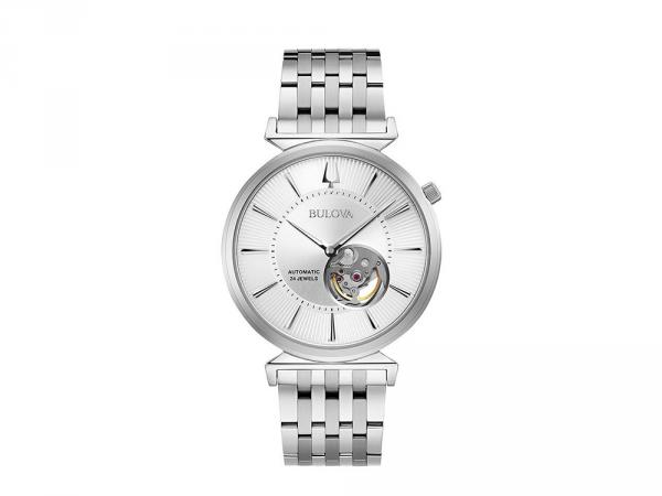 96A235 - Bulova Automatico Regatta Classic Silver 40mm