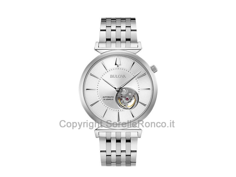 BULOVA AUTOMATICO REGATTA CLASSIC SILVER 40MM