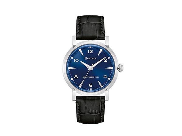 96A242 - Bulova American Clipper Blu 39mm Pelle