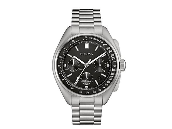 96B258 - Bulova Lunar Pilot Nero Acciaio 45mm