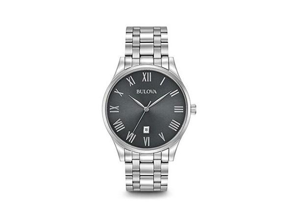 96B261 - Bulova Classic Grigio 38mm Acciaio Quarzo