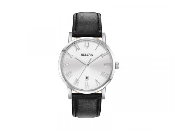 96B312 - Bulova Quarzo Clipper Classic Silver 40mm