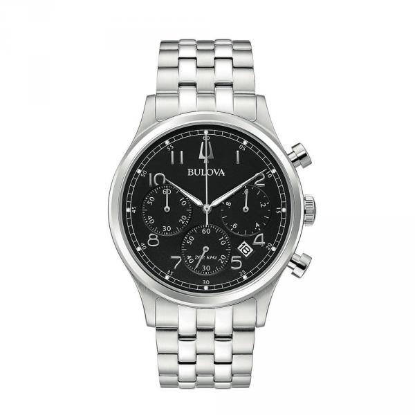 96B357 - Bulova Classic Chrono Nero 43mm Acciaio