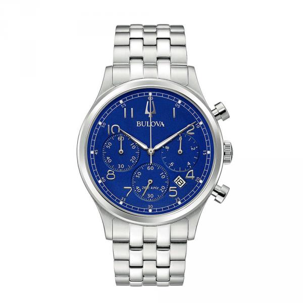 96B358 - Bulova Classic Chrono Blu 43mm Acciaio