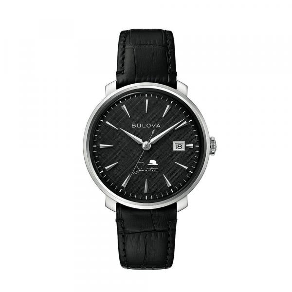 96B360 - Bulova Frank Sinatra Champagne 40mm Pelle Marrone
