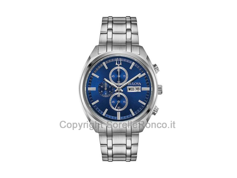 BULOVA CLASSIC CHRONO BLU 41MM QUARZO