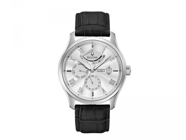 96C141 - Bulova Wilton Power Reserve Bianco 43mm
