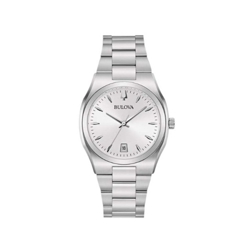 96M156 - Bulova Lady Surveyor 34mm Silver Acciaio