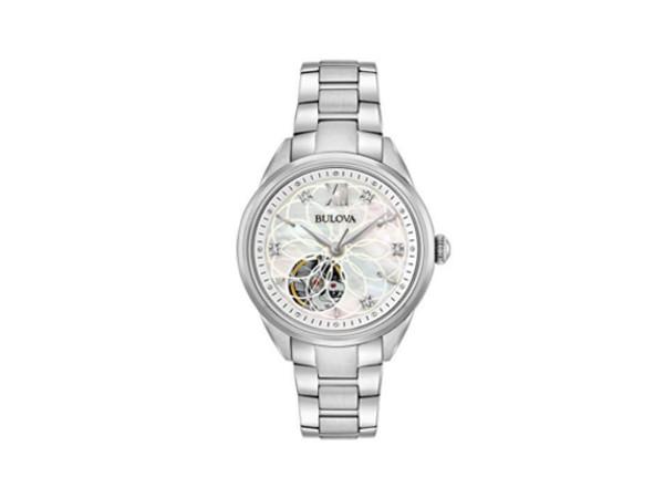 96P181 - Bulova Classic Ladies Automatic 34mm MOP