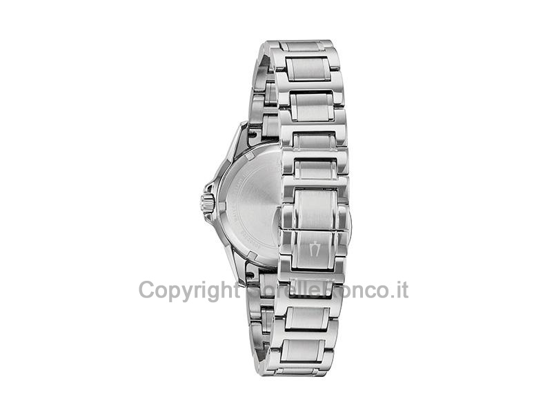 BULOVA MARINE STAR MADREPERLA 34MM SILVER