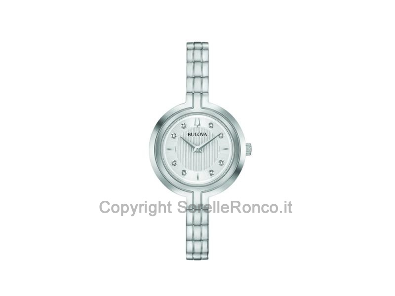 BULOVA RHAPSODY SILVER DIAMANTI 30MM