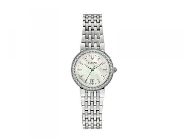 96R239 - Bulova Donna Classic Madreperla Diamond 26mm