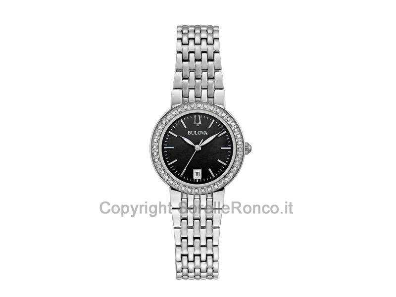 BULOVA DONNA CLASSIC NERO DIAMOND 26MM
