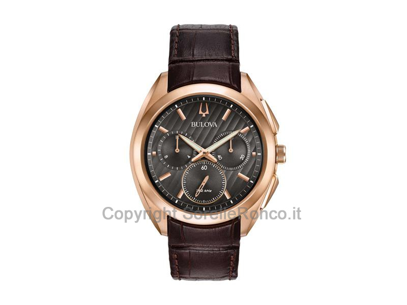 BULOVA CURV CHRONO GRIGIO MARRONE 45MM QUARZO