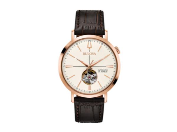 97A136 - Bulova Classic Automatic 42mm IP rosè