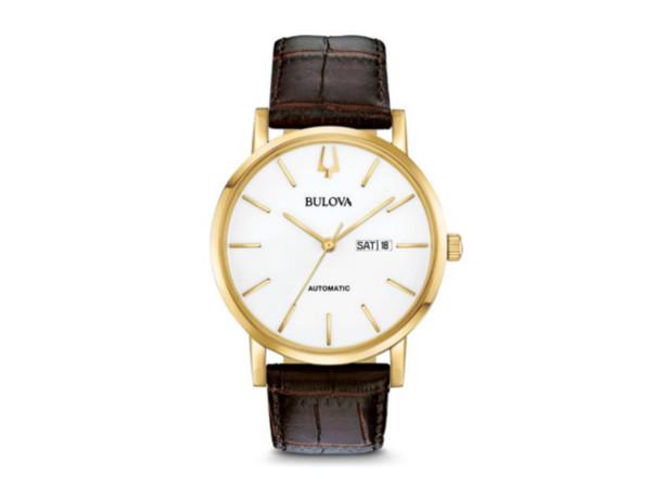 97C107 - Bulova Classic Automatic 42mm IP oro