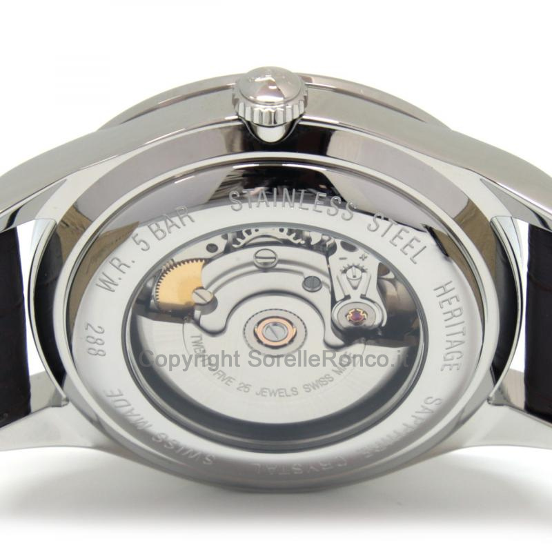 LOUIS ERARD HERITAGE ARGENTO 41MM AUTOMATICO