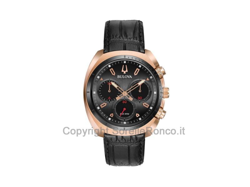 BULOVA CURV CHRONO GRIGIO NERO QUARZO 43MM