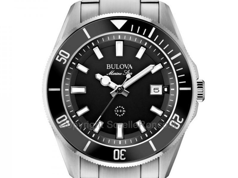 BULOVA MARINE STAR NERO 43MM