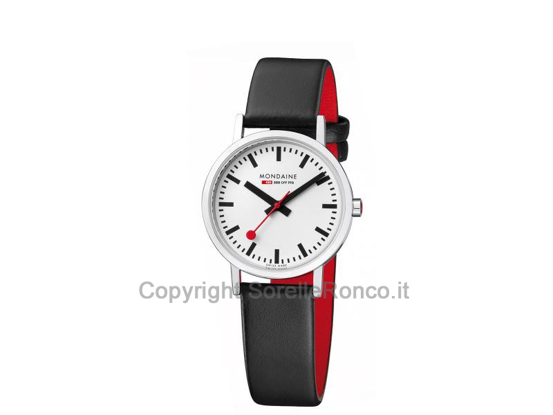 MONDAINE CLASSIC 30MM QUARZO NERO